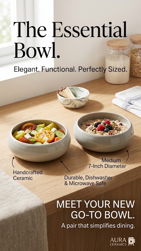 Medium Ceramic Bowl