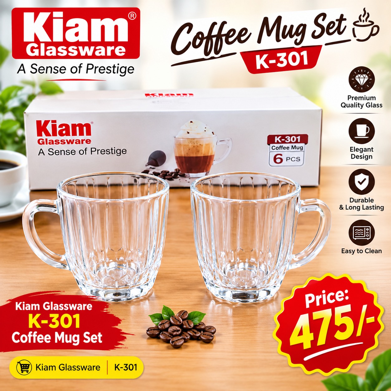 Coffee Mug Set